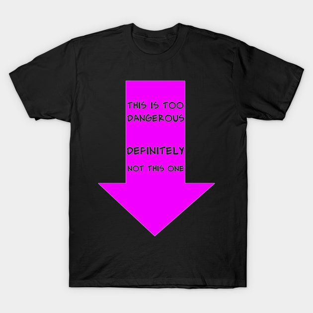 Definitely Not This One hawkeye superhero T-Shirt by Blaze_Belushi